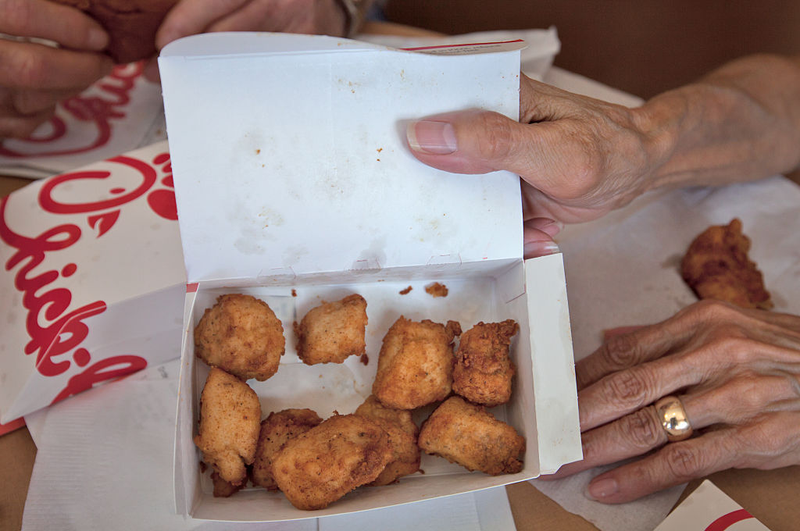 Illustration for article titled Let's talk about why we eat—and don't eat—at Chick-fil-A